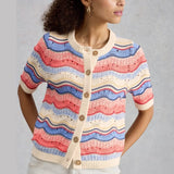 White Stuff Isabella Wavy Cardigan