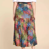 White Stuff Jamima Eco Vero Skirt in Pink Multi