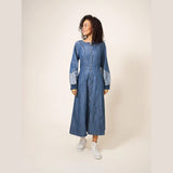 White Stuff Jasmine Midi Denim Dress