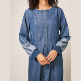 White Stuff Jasmine Midi Denim Dress