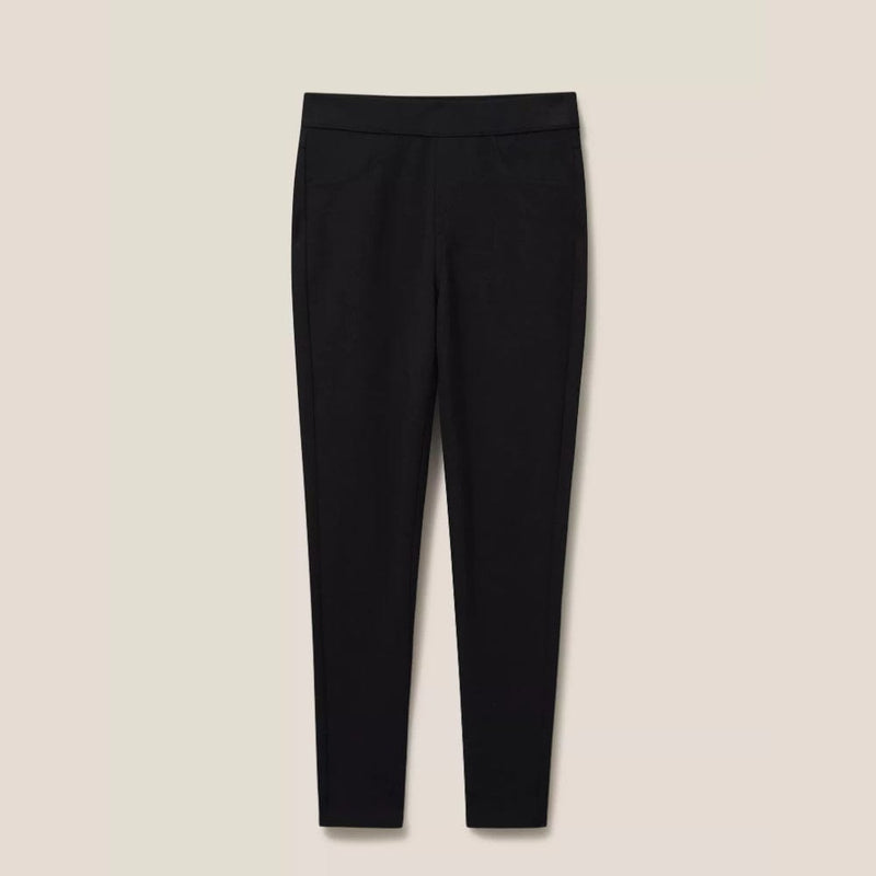 White Stuff Jodie Ponte Jegging Pure Black