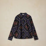 White Stuff Libby Organic Cotton Shirt In Navy