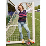 White Stuff Lottie Fairisle Tank In Navy Multi