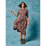 White Stuff Lottie Jersey Shirt Dress In Pink Multi