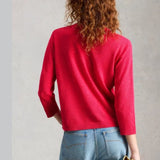 White Stuff Nova Cardigan In Dark Pink