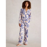 White Stuff Organic Nina PJ Bottom In Blue