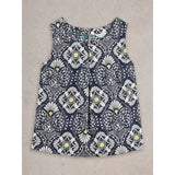 White Stuff Paradise Cotton Vest In Navy Print
