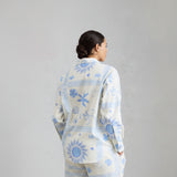 White Stuff Penny Beach Shirt In Blue