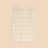 White Stuff Pippa Waistcoat in Natural White