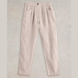 White Stuff Rowena Linen Trousers In Natural