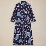 White Stuff Rua Jersey Dress In Blue Multi