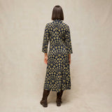 White Stuff Rua Jersey Dress In Navy Multi