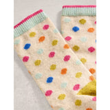White Stuff Sock In A Box In Natural Multi