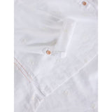 White Stuff Sophie Organic Cotton Long Sleeve Shirt In Pale Ivory
