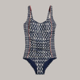 White Stuff Splash Control Swimsuit In Navy Multi