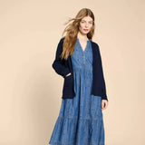 White Stuff Tula Cardi in French Navy