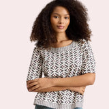 White Stuff Weaver Jersey Crew Neck Tee In Ivory