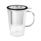 Whittard Black Glass Pao Infuser Mug