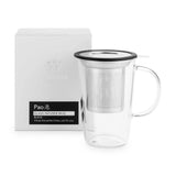 Whittard Black Glass Pao Infuser Mug