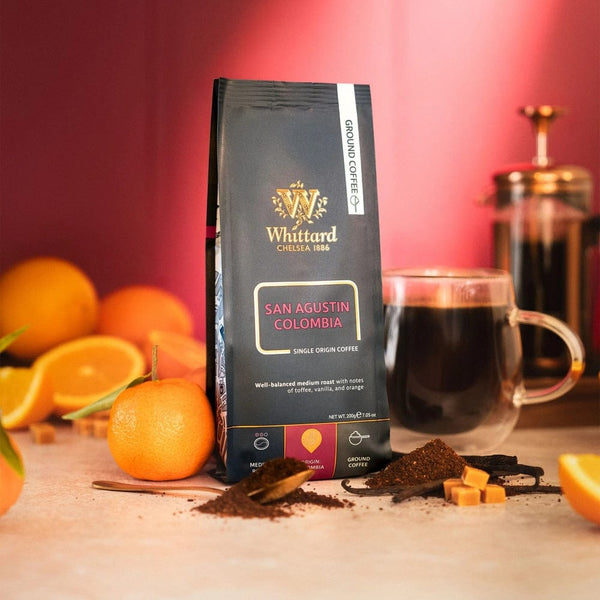 Whittard San Agustin Colombia Ground Coffee Valve Pack