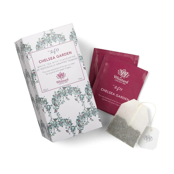 Whittard Tea Discoveries Chelsea Garden 25 Individually Wrapped Teabags