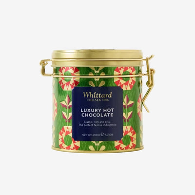 Whittard Luxury Hot Chocolate Cliptop Tin