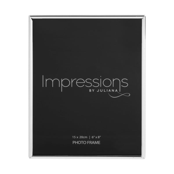 Widdop and Co Impressions Frame Silver Plated Thin 6X8