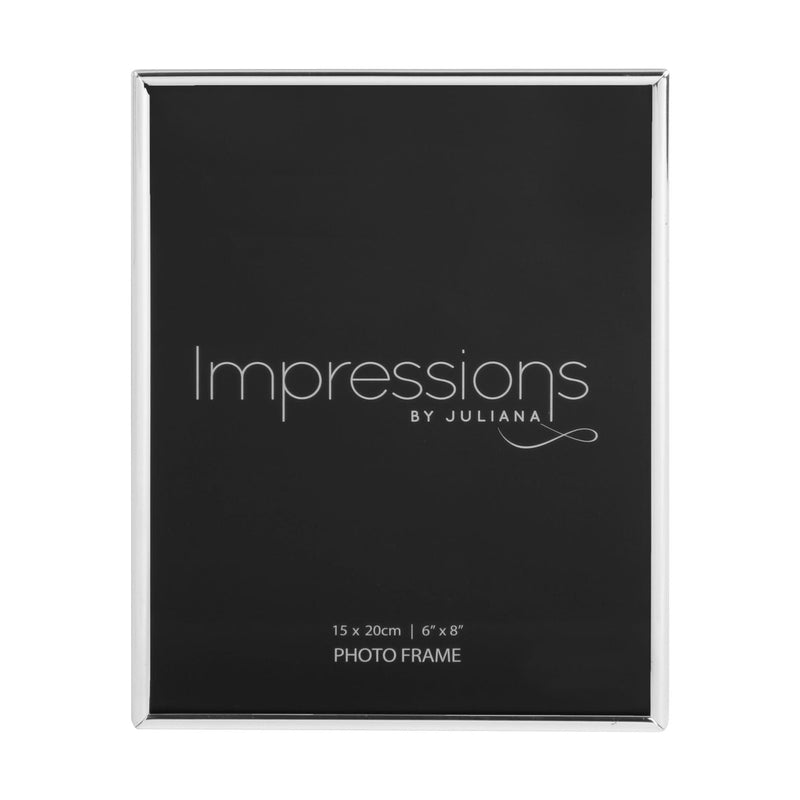 Widdop and Co Impressions Frame Silver Plated Thin 6X8