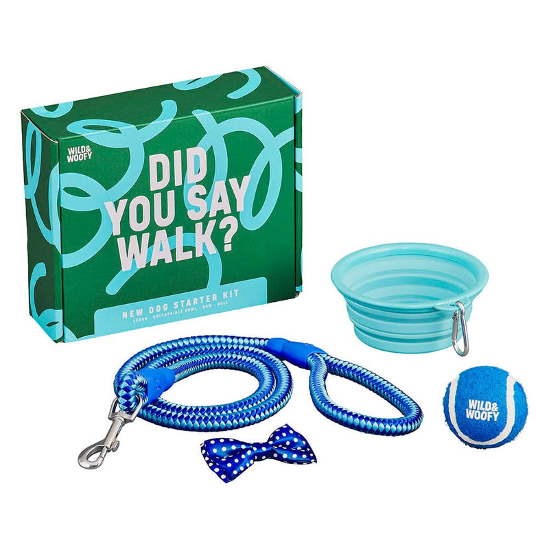 Wild & Woofy Did You Say Walk? Dog Gift Set