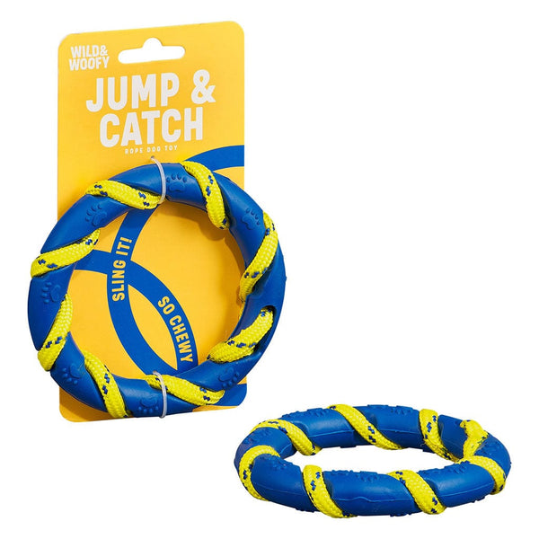 Wild & Woofy Jump & Catch Dog Toy