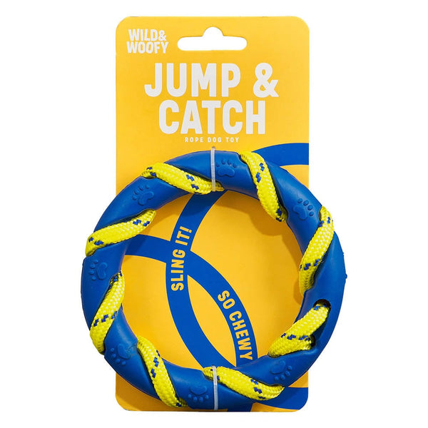 Wild & Woofy Jump & Catch Dog Toy