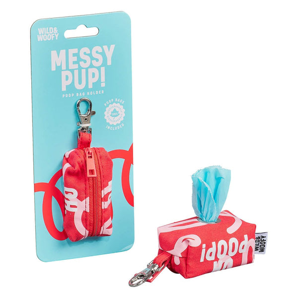 Wild & Woofy Messy Up Poop Bags Holder