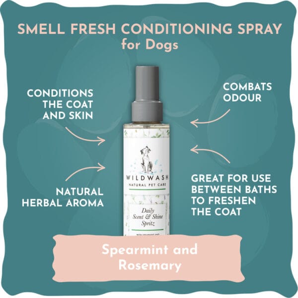 WildWash Smell Fresh Conditioning Spray For Dogs 150ML