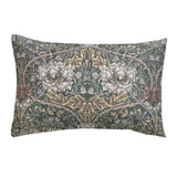 William Morris Honeysuckle And Tulip Pillowcase Pair Sage