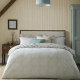 William Morris Strawberry Thief King Duvet Set Hessian
