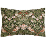William Morris Strawberry Thief Nettle Pillowcase Pair
