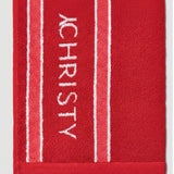 The Wimbledon Championship 2026 Cotton Bath Towel In Strawberry Red