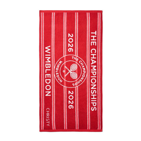 Wimbledon Championship Towel 2021 in Green/Purple