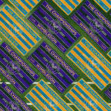 Wimbledon Championship Towel 2021 in Green/Purple