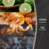 WoodWick Fireside Ellipse Jar Candle