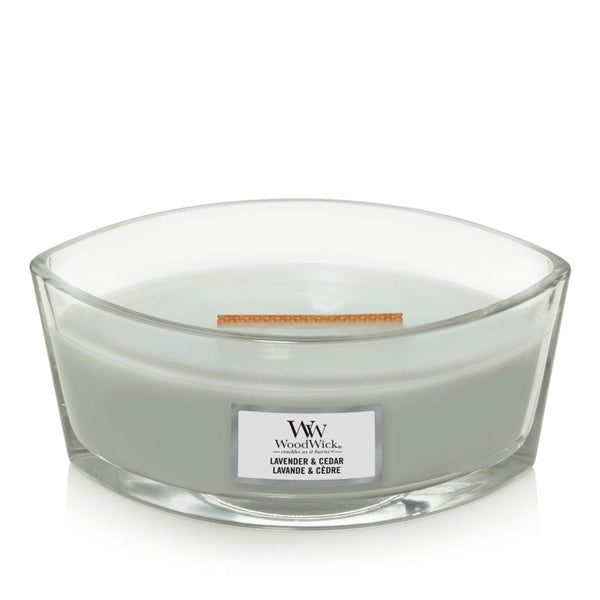 WoodWick Lavender & Cedar Ellipse Jar Candle