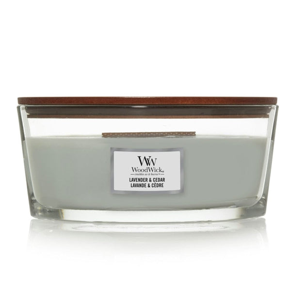 WoodWick Lavender & Cedar Ellipse Jar Candle