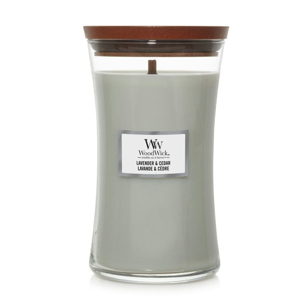 WoodWick Lavender & Cedar Large Jar Candle