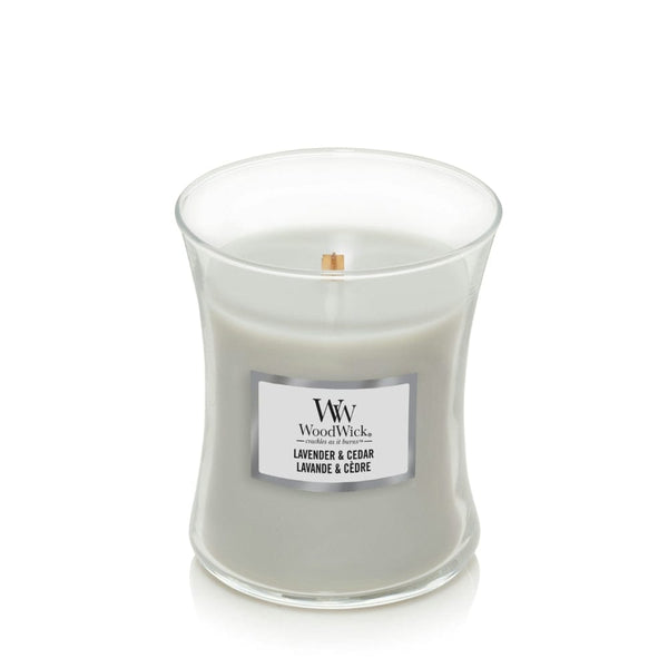 WoodWick Lavender & Cedar Medium Jar Candle
