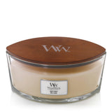 WoodWick White Honey Ellipse Jar Candle