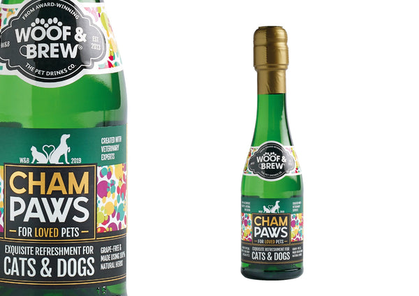 Woof and Brew Champaws Single Bottle