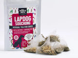WOOF & BREW Lapdog Souchong Tea for Dogs Daily Pet Treat - 7 Bag Tin