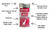 WOOF & BREW Lapdog Souchong Tea for Dogs Daily Pet Treat - 7 Bag Tin