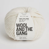 Wool And The Gang Crazy Sexy Wool In Ivory White 200g
