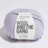 Wool And The Gang Crazy Sexy Wool In Lilac Powder 200g